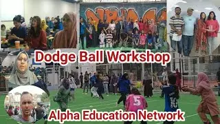 Dodge Ball Workshop at Alpha  college 