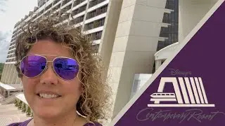 An Afternoon Exploring the INCREDIBLE Contemporary Resort! Shopping, Dining Venues, Pools, and More!