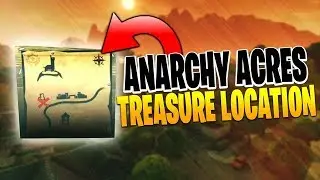 Anarchy Acres Treasure Map Loot Location! Fortnite Battle Royale Week 5 Challenges!