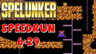 Spelunker NES Speedrun in 6:29