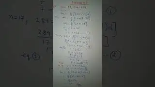 Class 10th Maths Exercise 5.3 Q 9 very important