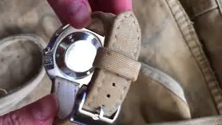 Vladstraps Military Canvas Watch Strap