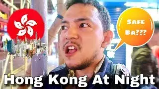 Hong Kong At Night ( Pinoy HK Travel Vlog )