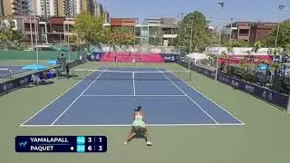 W75 Nonthaburi R1 Highlights: Sahaja Yamalapalli vs Chloe Paquet 
