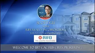 1187 Cactus Cres, Pickering For Sale