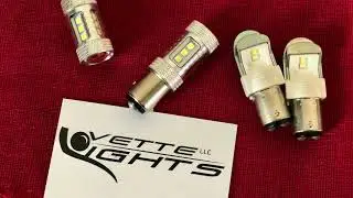 C5 Corvette reverse lenses and LEDs