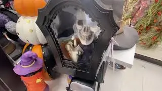 Homesense 2020 Gemmy Tapping Skeleton