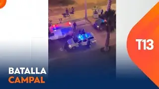 Enfrentamientos entre ambulantes y fiscalizadores en Viña del Mar