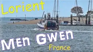 Chalutier de Lorient ; Men Gwen ; Bateau de Pêche ; Kéroman ; Bretagne ; France