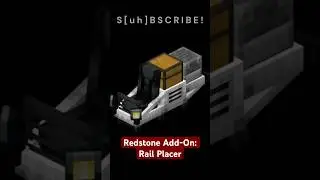 Rail Placer from the Redstone Add-On