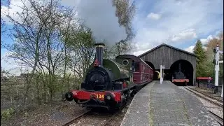 0-4-0 ST | GWR No. 1340 Trojan | Whistle | Didcot Railway Centre | 08/04/23