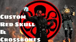 Marvel Legends Custom Kitbash Redskull And Crossbones DUAL REVIEW!