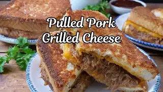 Pulled Pork Grilled Cheese