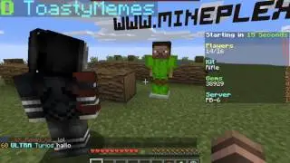 Minecraft Minigames - Super Paintball on Mineplex!