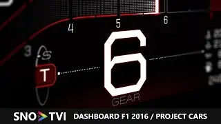 DASHBOARD (Tableau de bord) 🏎 F1 2016 / Project Cars 🔬 AVIS / TEST Fr