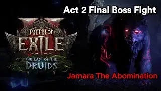 Path Of Exile 2 Jamara the abomination boss fight #poe2 #online #gaming #bossfight #pathofexile2
