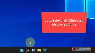 How to delete clipboard history on windows 11