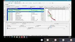 Training on MS Project And Primvera P6- day 8