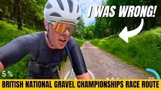 British National Gravel Championships Race Route (I Was Wrong)