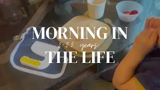 MONTESSORI MORNING ROUTINE WITH A 2-YEAR-OLD: how Montessori can look a day in the life
