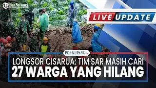 🔴UPDATE Longsor Cisarua: Tim SAR Masih Cari 27 Warga yang Hilang, Hujan Mengguyur di Lokasi
