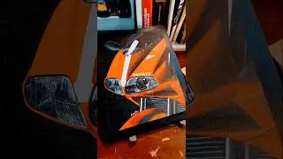 Ducati 916 bike painting car DIY ASMR anime art daily painting manga art line art aot #newyoutuber