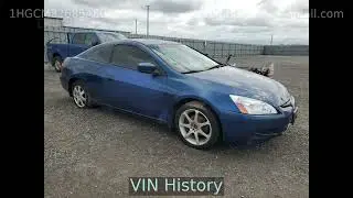 2005 Honda Accord 1HGCM82685A800677