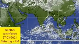 All India #Weather 27-03-2021, Saturday - PM | #வானிலை #weather_report