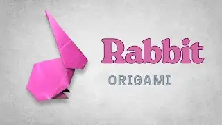 How to Make an Origami Easter Rabbit | Easy Paper Bunny | DIY