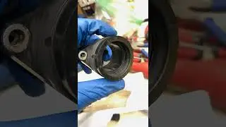 DIY Carburetor intake boot repair  #Yamaha #R6 #yzf #RTV #Selftaught #DIY #fyp #motorcycle