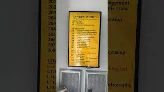 Как сделать ВЕРТИКАЛЬНУЮ надпись на телевизоре LG 43SM5C и горизонтальный монитор