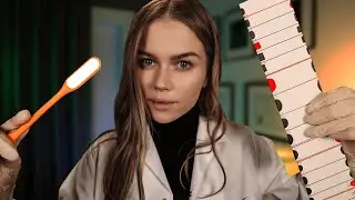 ASMR First Medical Exam After Cryogenically Frozen. (Checking Your Senses and Cranial Nerves)