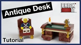 LEGO antique desk (Tutorial)