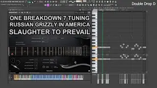 ONE BREAKDOWN 7 TUNING, RUSSIAN GRIZZLY IN AMERICA - SLAUGHTER TO PREVAIL (new song)