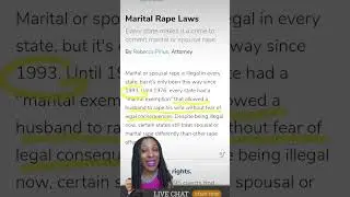 Coverture: The Reason Why Marital gRape Was Legal