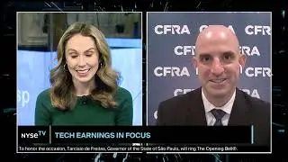 Angelo Zino, VP + Senior Equity Analyst at CFRA Research joins NYSE TV Live