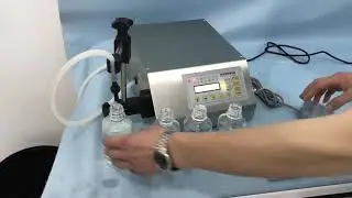 Digital Control Pump Liquid Filling Machine LCD display mini Portable Electric perfume Water drink
