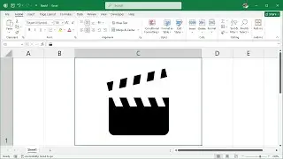 How to Insert the CLAPPER BOARD Symbol (🎬) in Excel