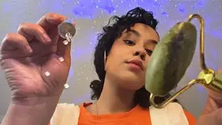ASMR Relaxing Spa SKINCARE (layered personal attention) white noise +water sound