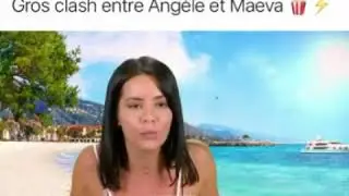 Gros clash entre Ang&egrave;le et maeva ghennam