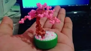 Bonsai Wire Tree - The Making | Cute Little Bonsai #wiretree #bonsai