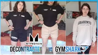 Haul vêtements de musculation My Protein et Gymshark spécial décontracté(non sponsorisé comme d'hab)