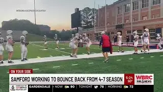 Samford working to bounce back from 4-7 season