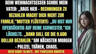 👉 „Rechnungen bezahlen macht dich nicht zur Familie“ – Meine Antwort zerstörte Weihnachten