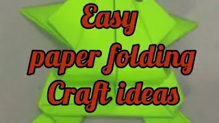 Easy paper folding# craft ideas#night shoot#for students paper folding craft competition#