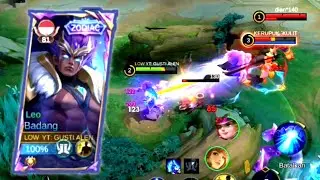 CARA BADANG MELAWAN GUINEVERE FULL DAMAGE ~ MOBILE LEGENDS