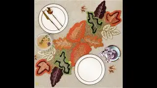 Embroidered Table Runner