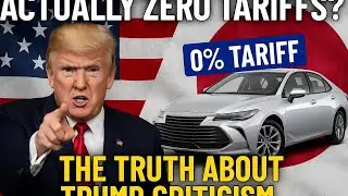 Trump Was Wrong About Japan's Car Tariffs &mdash; Here's the Truth