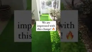 How NobleGrass change the garden view? | Artificial Turf