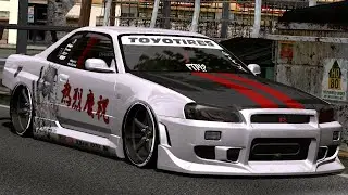 [ SHARE ] NISSAN SKYLINE R34 TWIN TURBO STYLE PAIPEM - GTA SAN ANDREAS